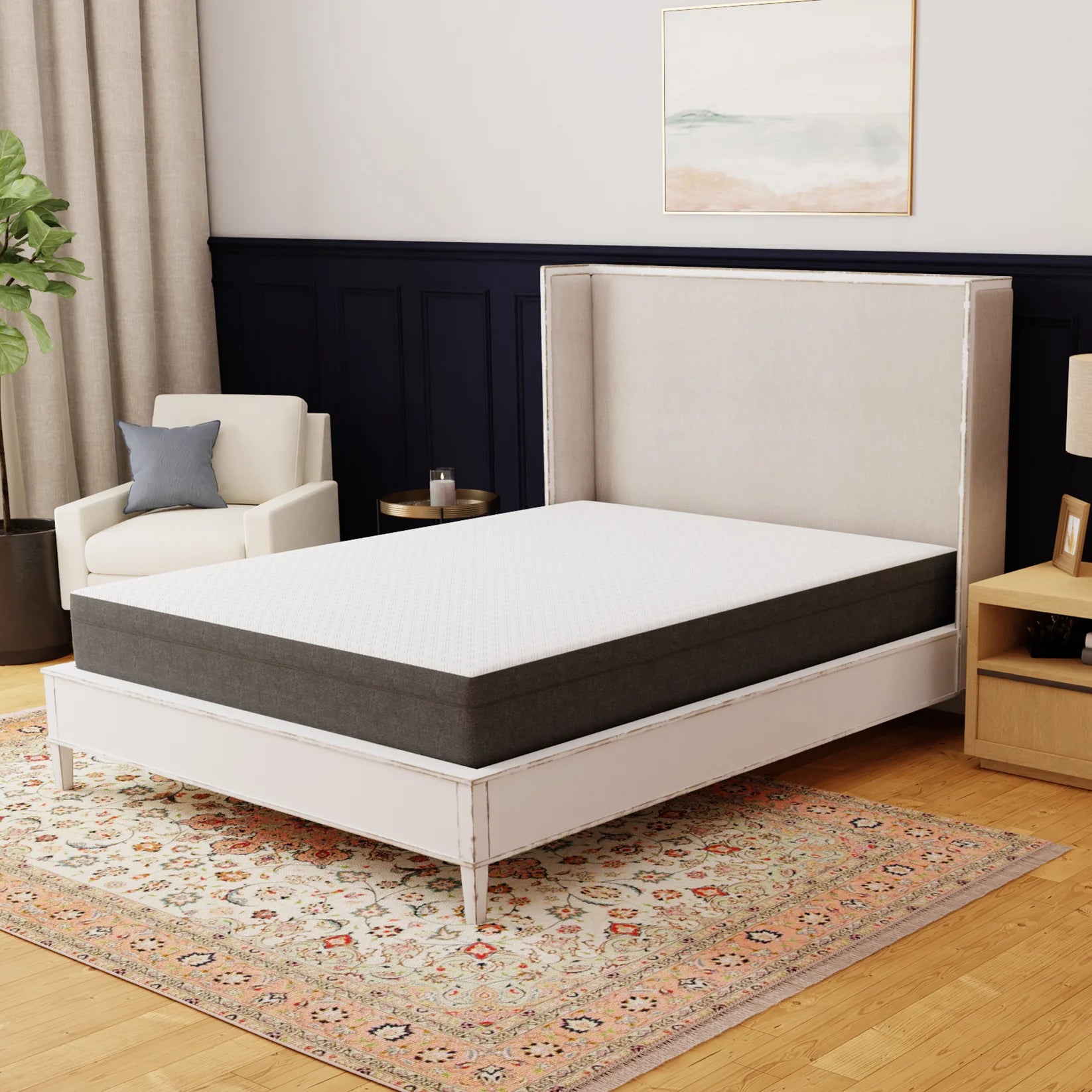The Rose 10 Inch Medium Gel Memory Foam Mattress