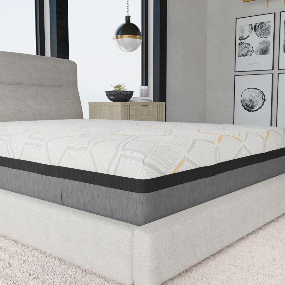 14” Hybrid Copper-Gel Infused Memory Foam Mattress - Plush