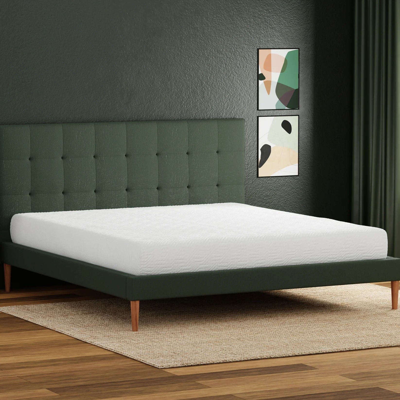 8 Inch Essentials Comfort Reactive Medium-Firm Mattress
