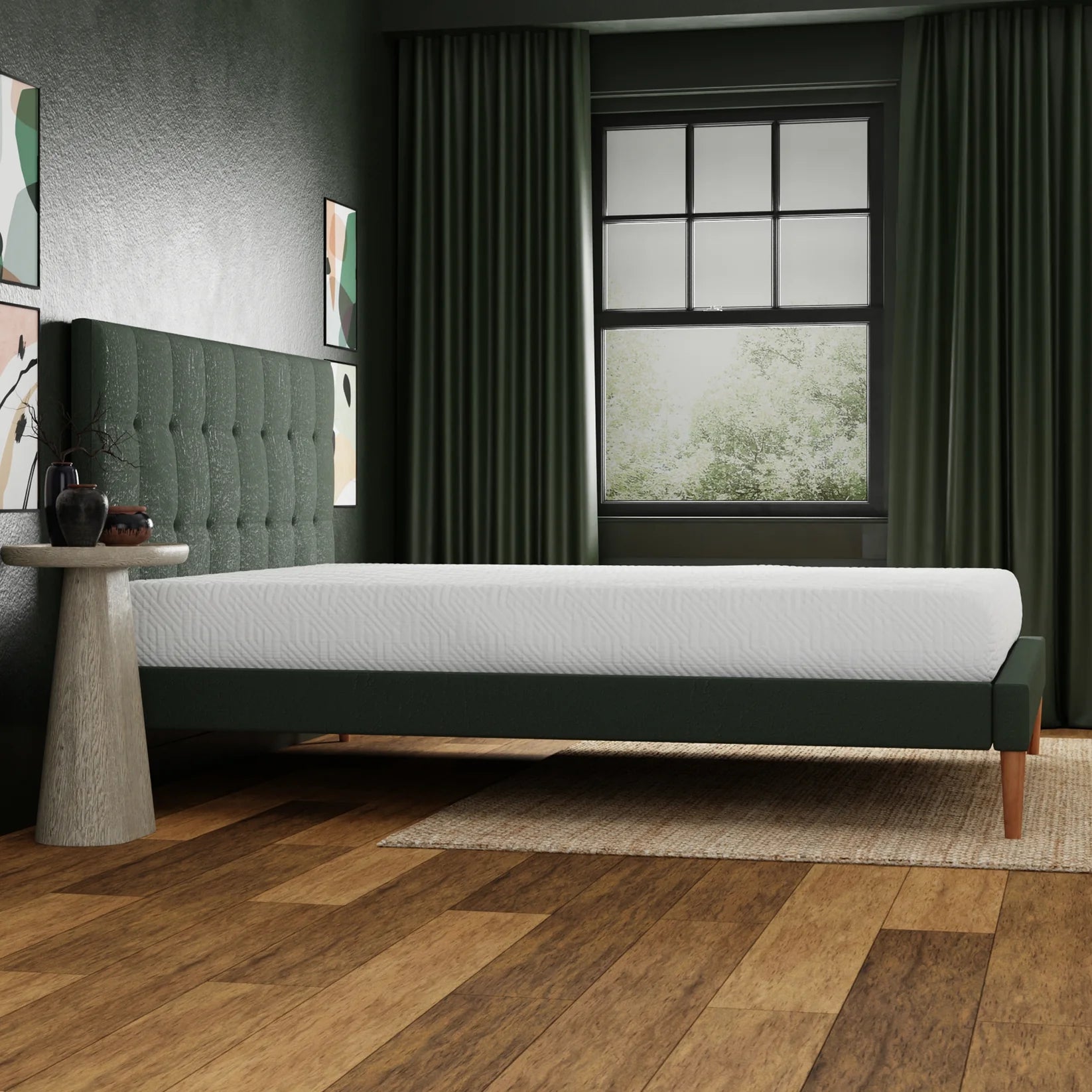 8 Inch Essentials Comfort Reactive Medium-Firm Mattress