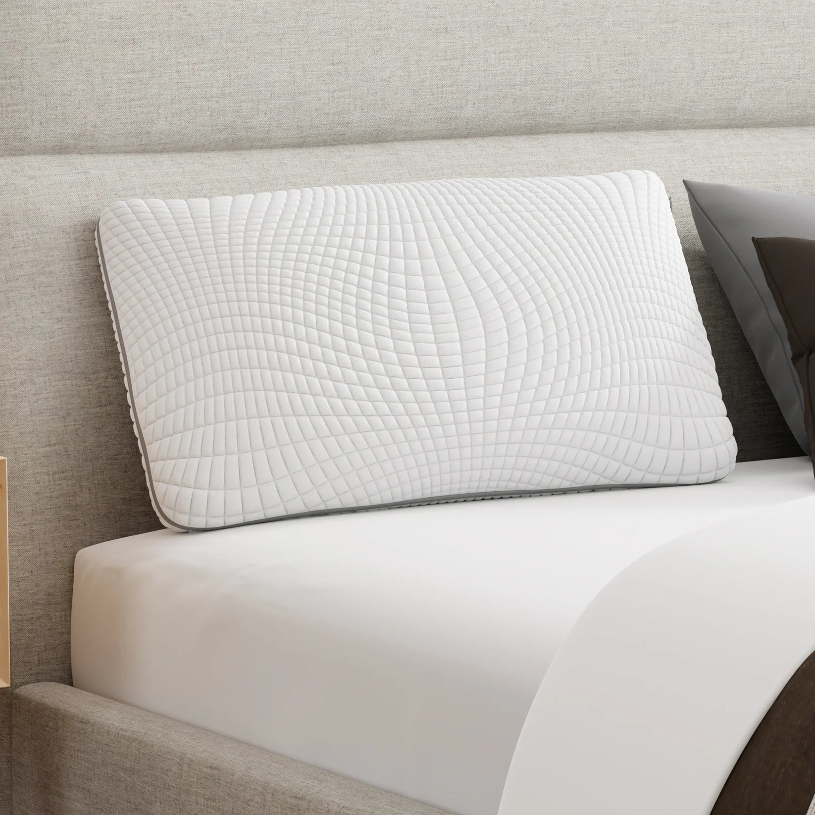 Bamboo Charcoal Infused Memory Foam Pillow