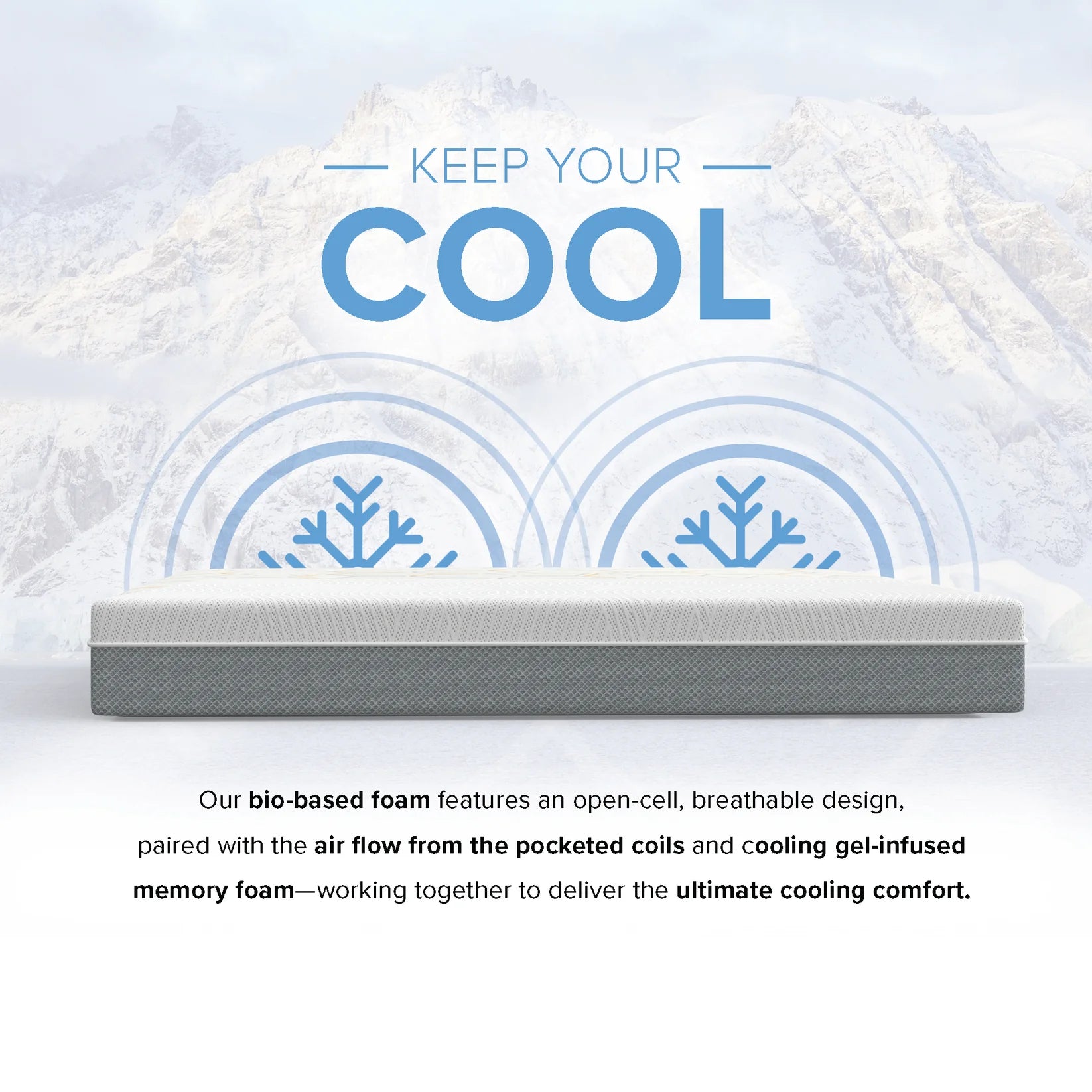 10” EcoCore Hybrid Premium - Medium Firm