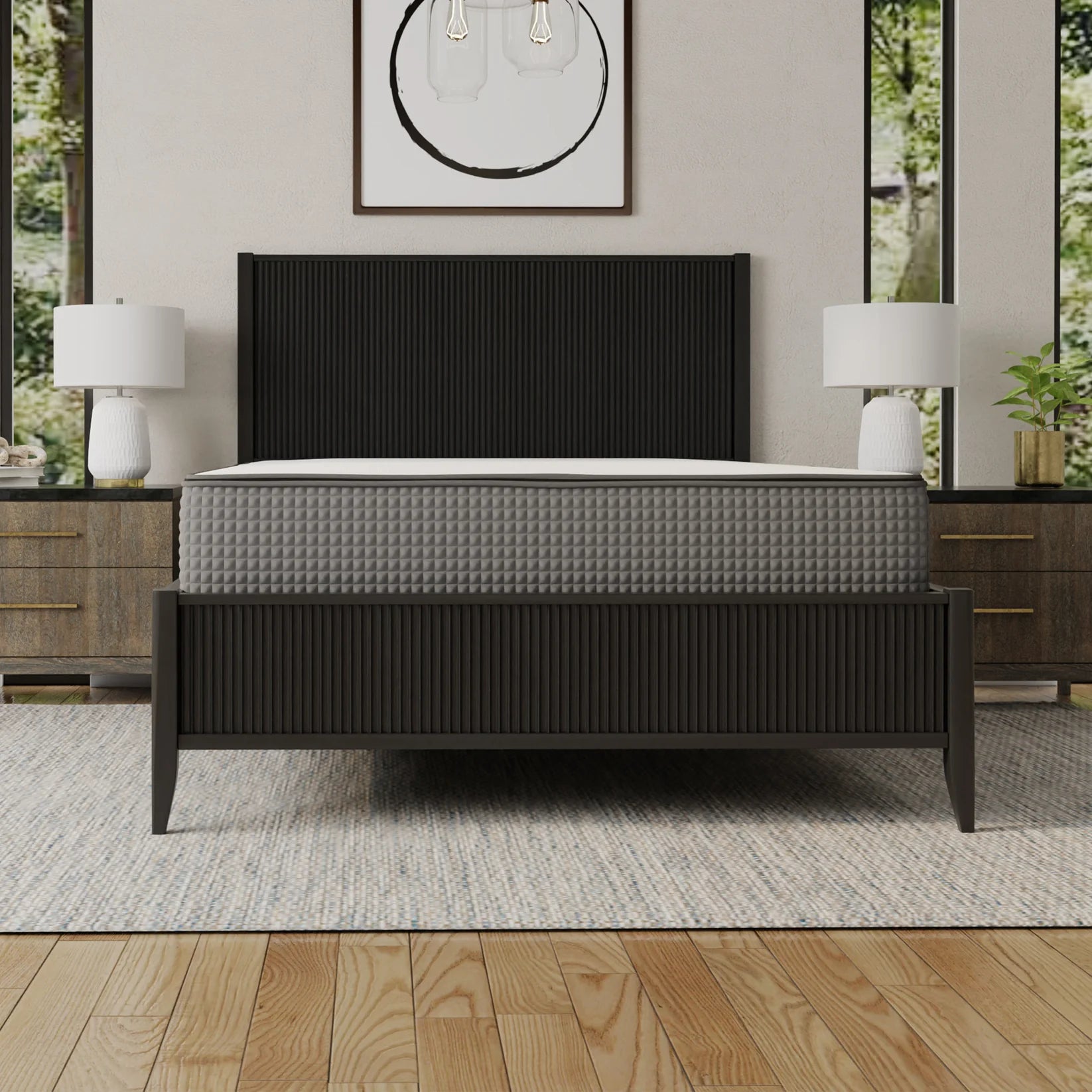12" iSwitch Flippable Two Sided Mattress - Medium Firm/Medium Soft